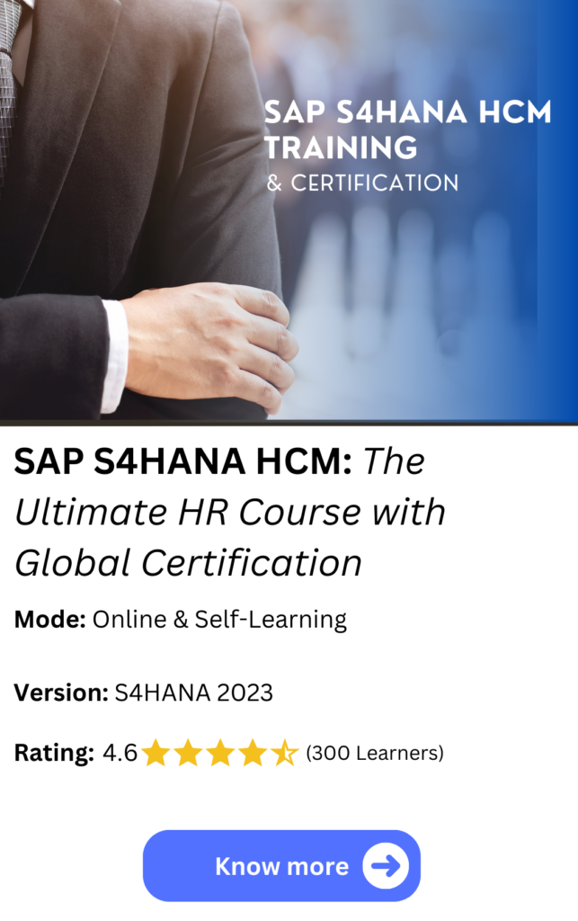 SAP HCM, SAP HR